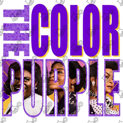 DTF Pre-Print Sheet Color Purple