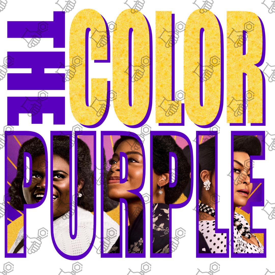 DTF Pre-Print Sheet Color Purple