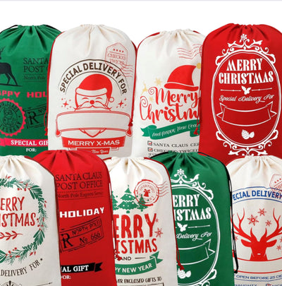 Santa Sacks (Customizable)