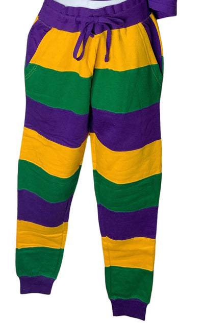 Mardi Gras Joggers