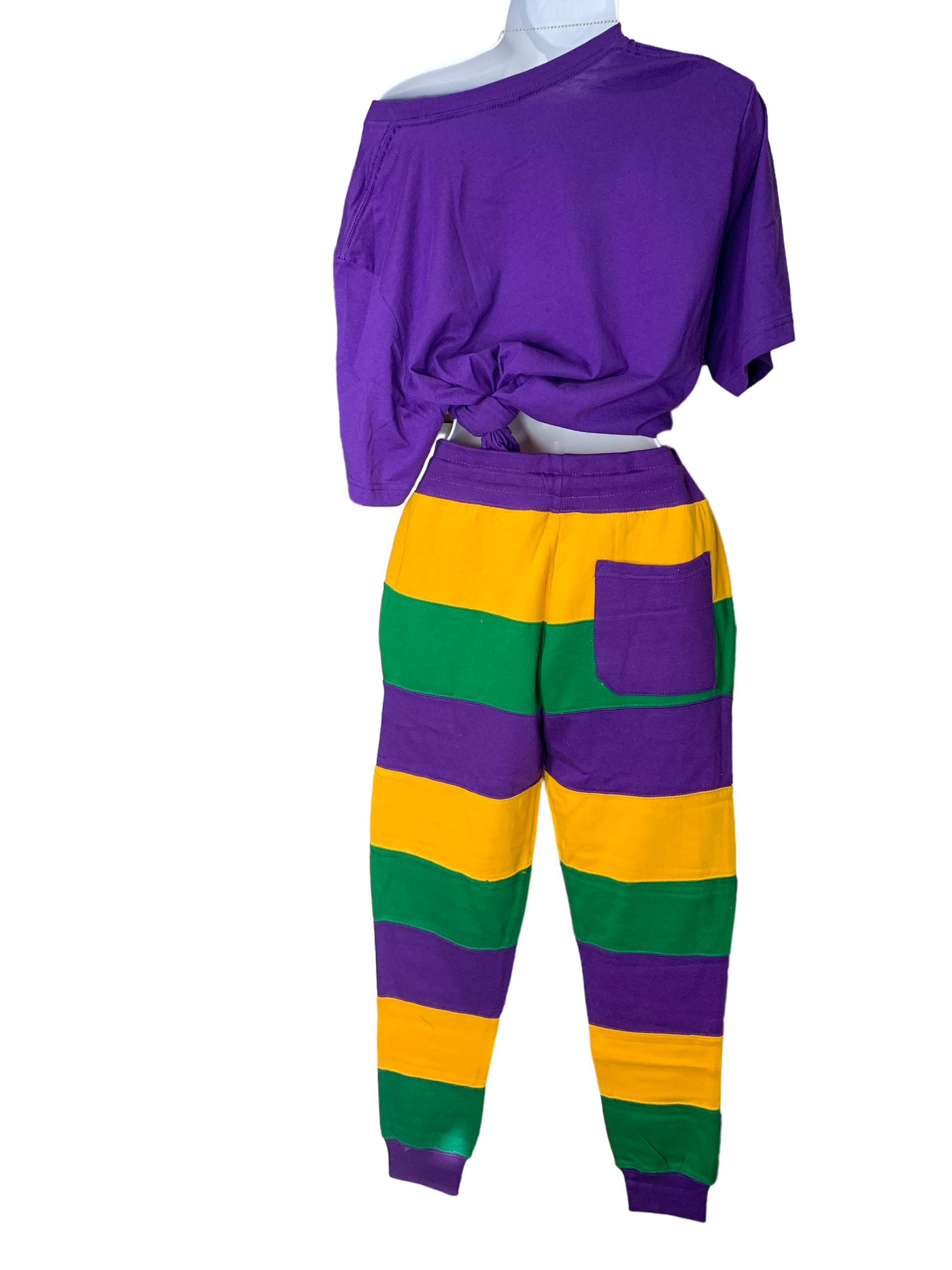 Mardi Gras Joggers