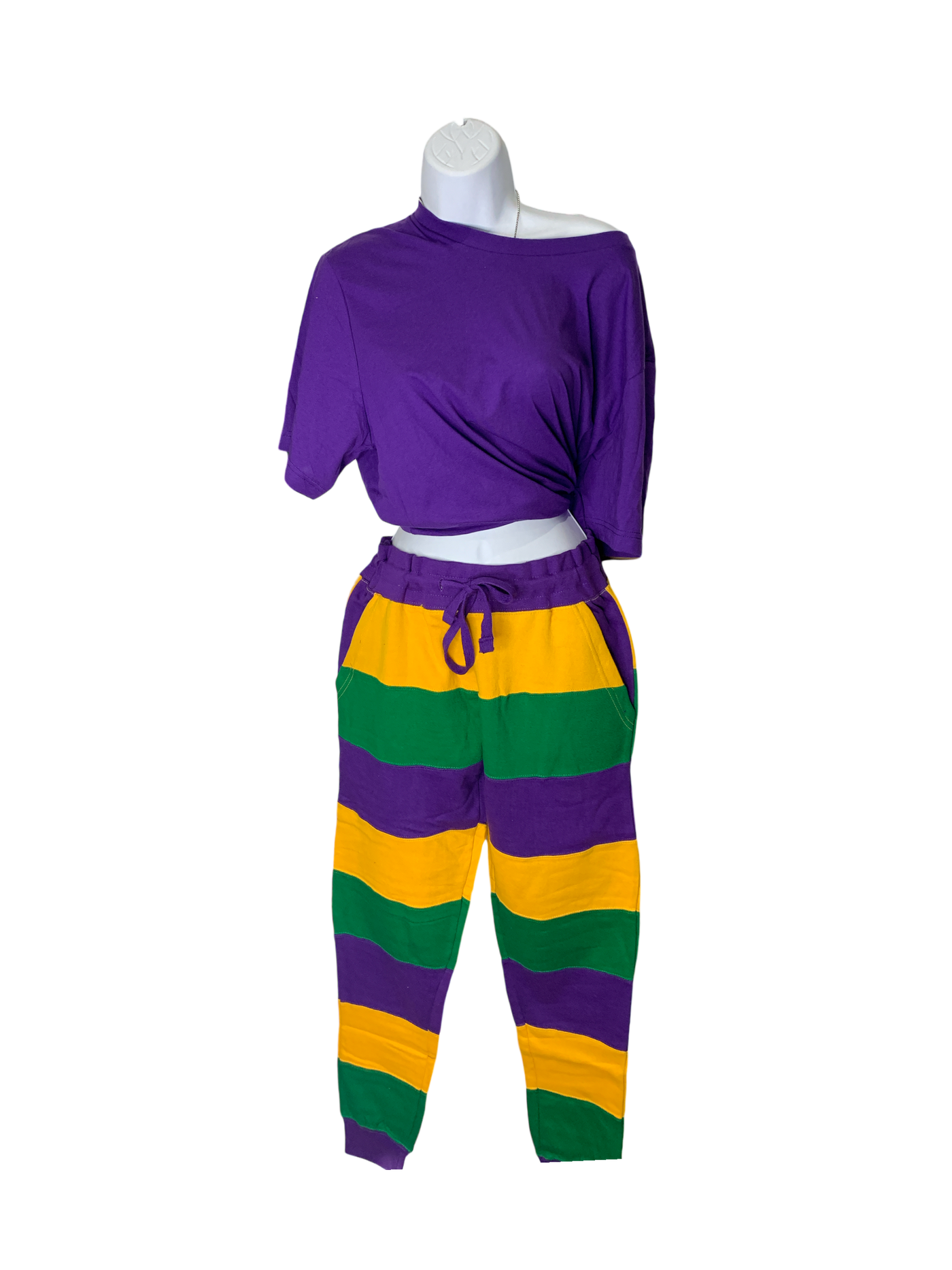 Mardi Gras Joggers