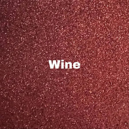 Wine Glitter Heat Transfer Vinyl (HOVG-57)