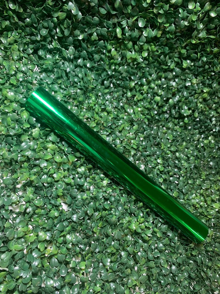 Green Leaf Soft Metallic - HEAT TRANSFER VINYL (HOVSM-03)