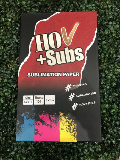 Sublimation Paper (Packs of 100) - HOV+Sub