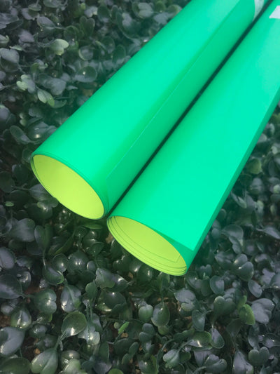 Puff Neon Green - HEAT TRANSFER VINYL (HOVPUFF-18)