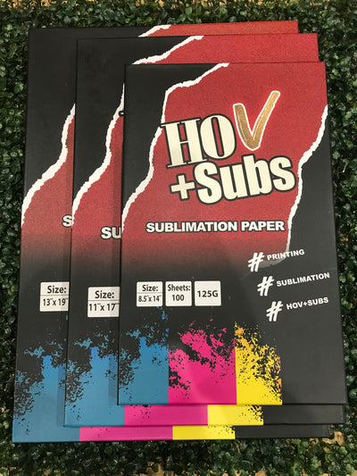 Sublimation Paper (Packs of 100) - HOV+Sub