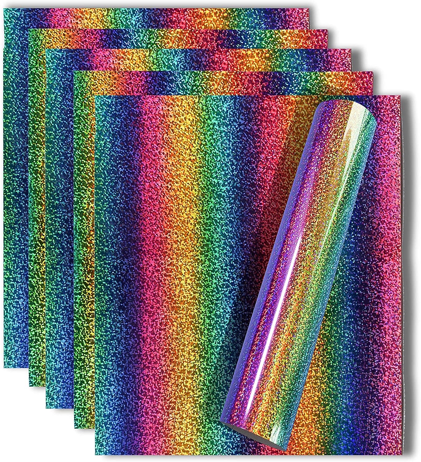 Rainbow Holographic - HEAT TRANFER VINYL (HOVHG-16)