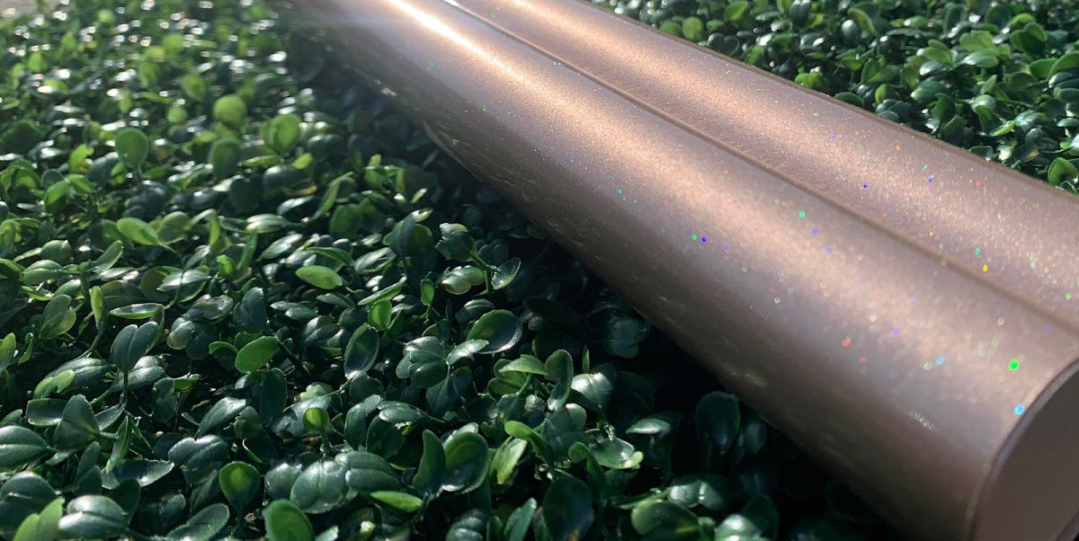 Rosy Gold Glitter Adhesive Vinyl